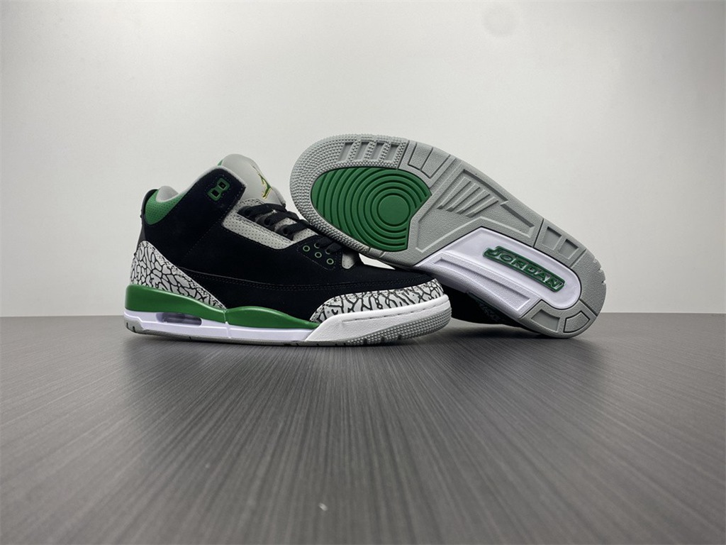 Air Jordan 3 Pine Green
